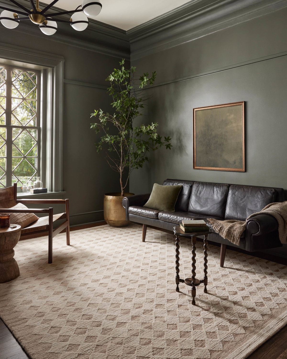 Magnolia Home by Joanna Gaines x Loloi Rae Rug, 2'3" length x 3'9" width View 3