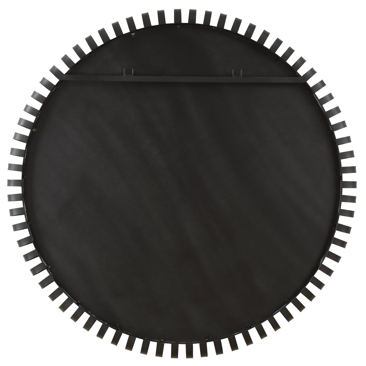 Corona Modern Round Mirror, by Uttermost, 4'2" width x 4'2" height x 3" depth View 8