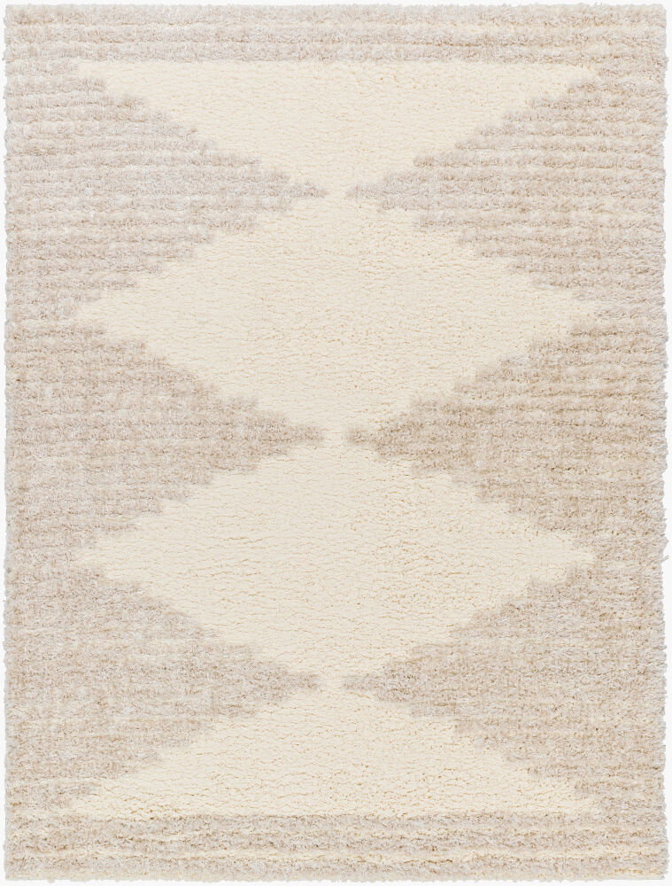Everton Plus Machine Woven Rug, by Surya, 1'3.75" length x 1'3.75" width