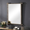 Abanu Gold Vanity Mirror, by Uttermost, 2'6" width x 3'3.75" height x 1.25" depth thumbnail 5