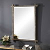 Abanu Gold Vanity Mirror, by Uttermost, 30" width x 39.75" height x 1.25" depth thumbnail 5