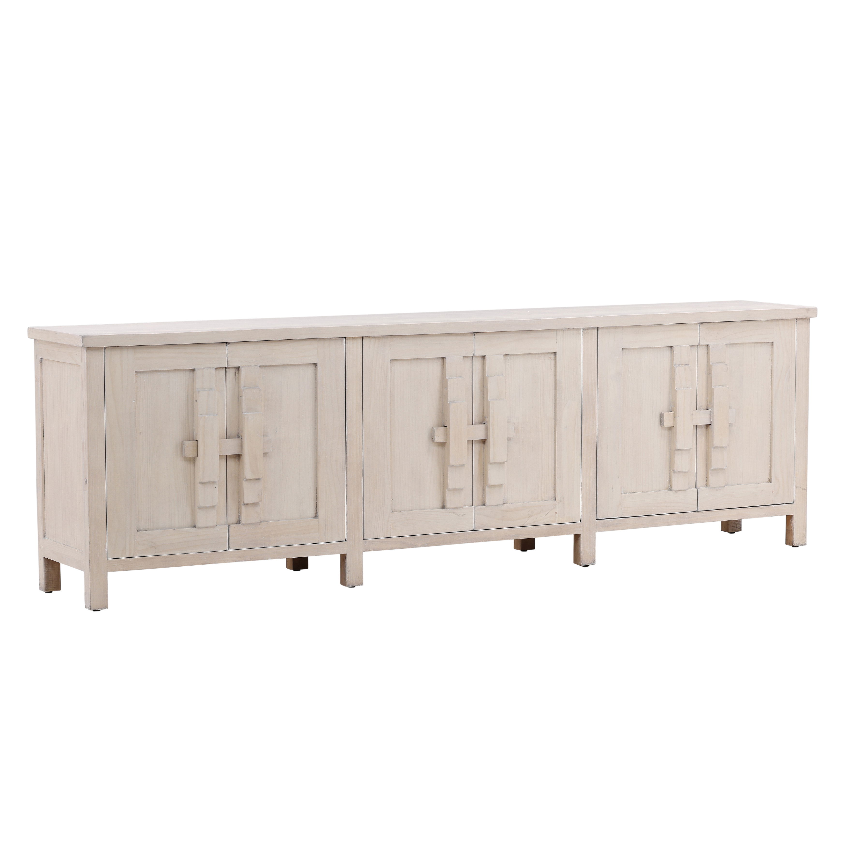 Ashlin Sideboard Whitewash large image 
