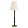 Gallus Wood Spheres Table Lamp, by Uttermost, 12" width x 34" height x 12" depth thumbnail 1