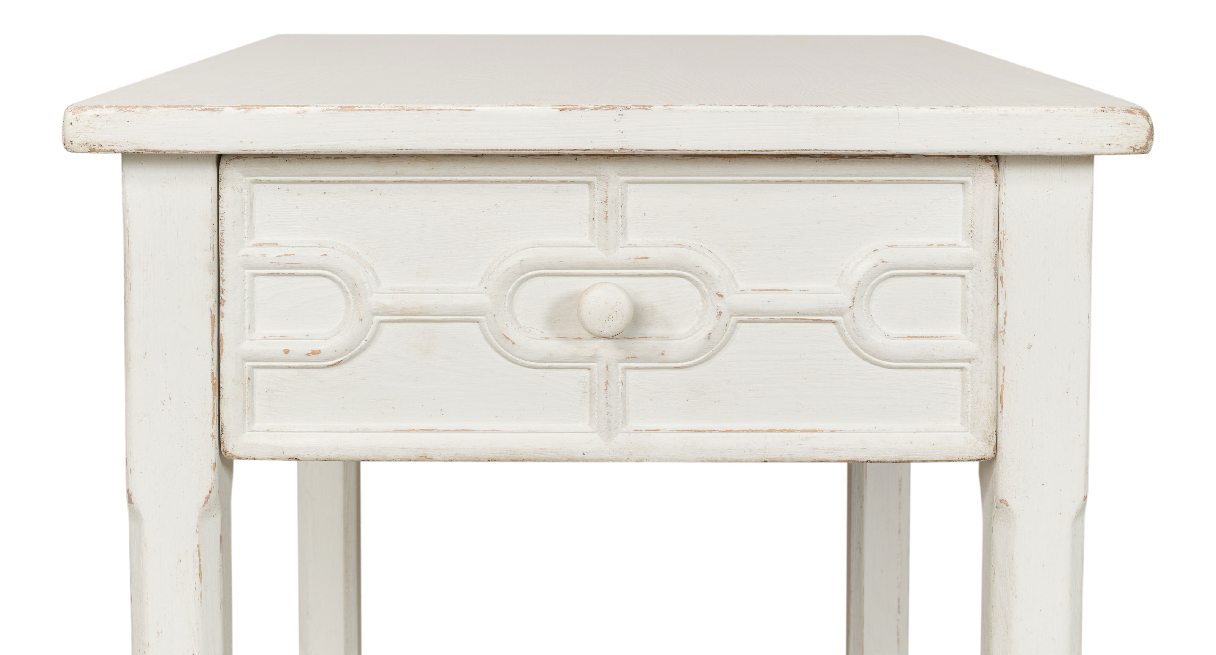 Isla Side Table  Antique White large image 