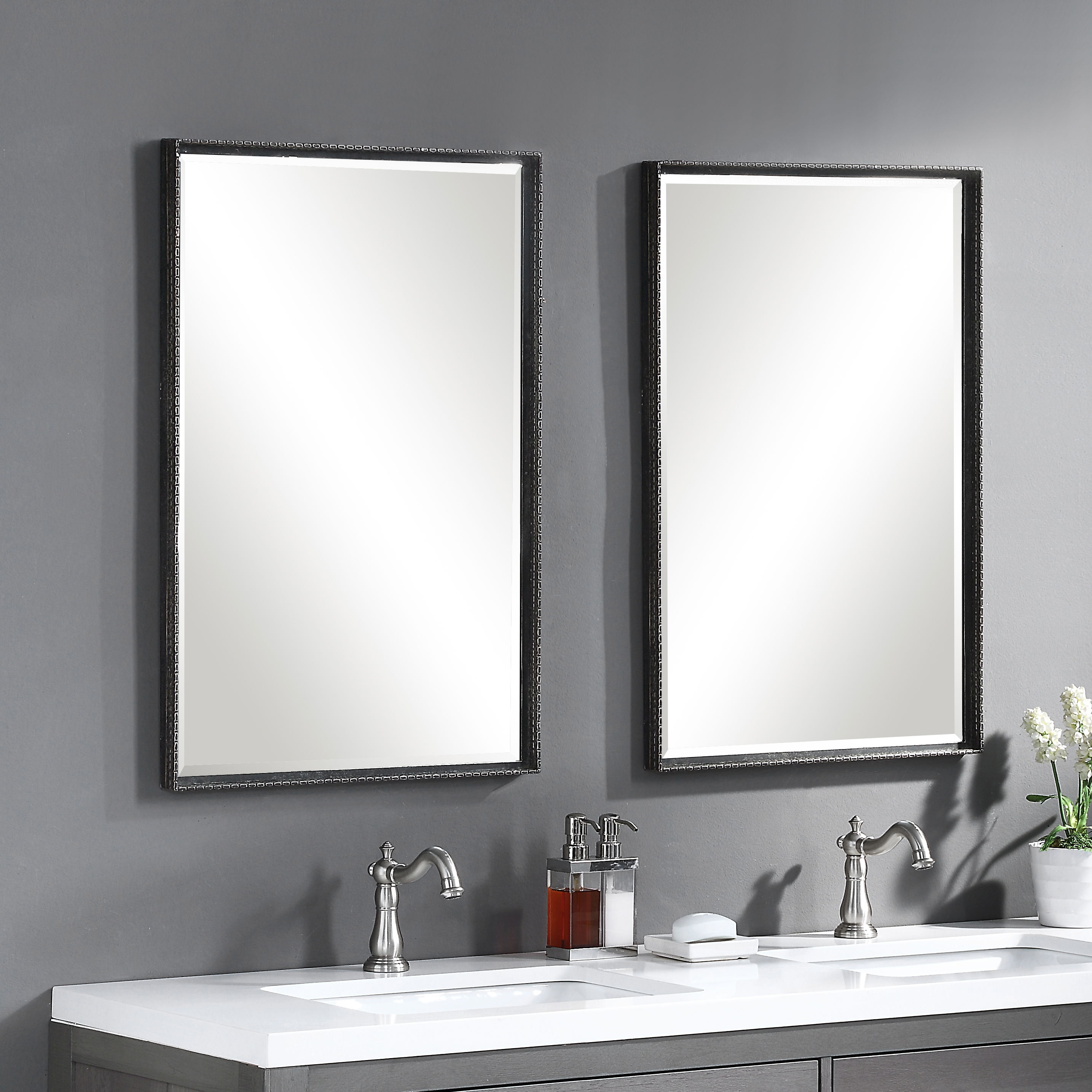 Callan Iron Vanity Mirror large image 