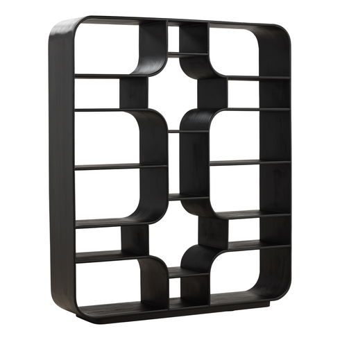 Gaetan Bookcase Black