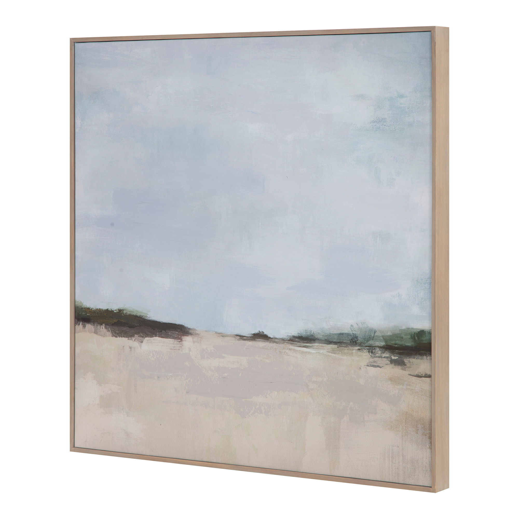 Grasslands Framed Painting, by Moe's Home, 30" width x 30" height x 2" depth View 2