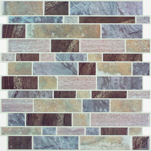 Long Stone Tile Peel & Stick Backsplash