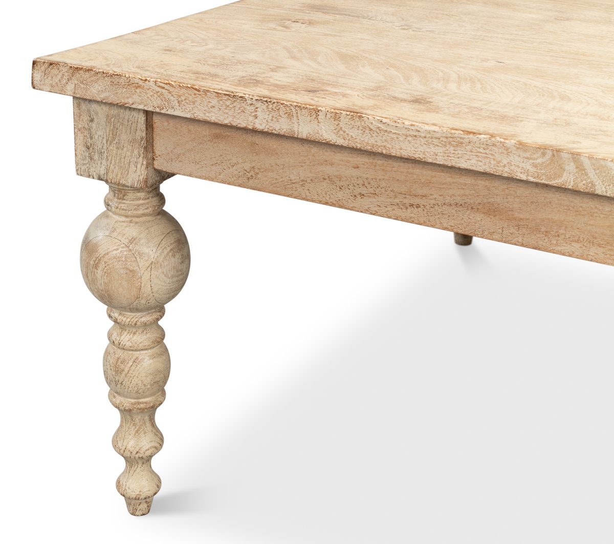 Jocelyn Coffee Table, by Sarreid, 3'3" length x 3'3" width x 1'6" height View 6