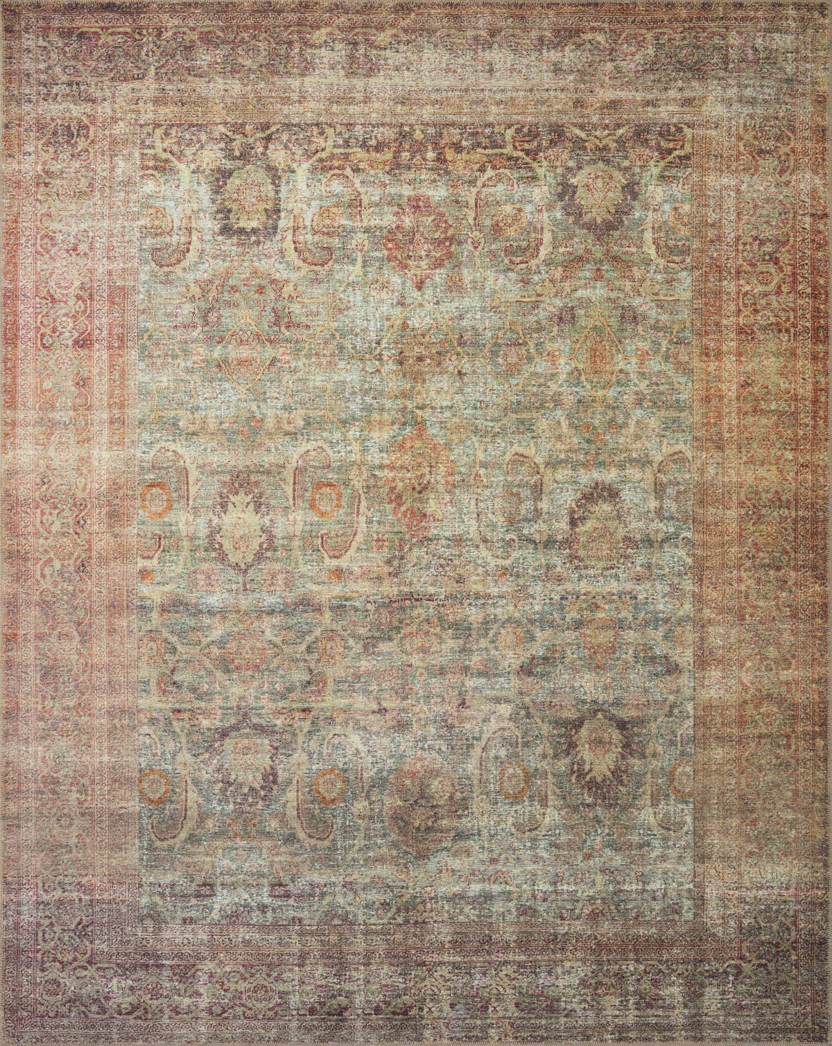 Amber Lewis x Loloi Georgie Rug, 5' length x 7'6" width View 1