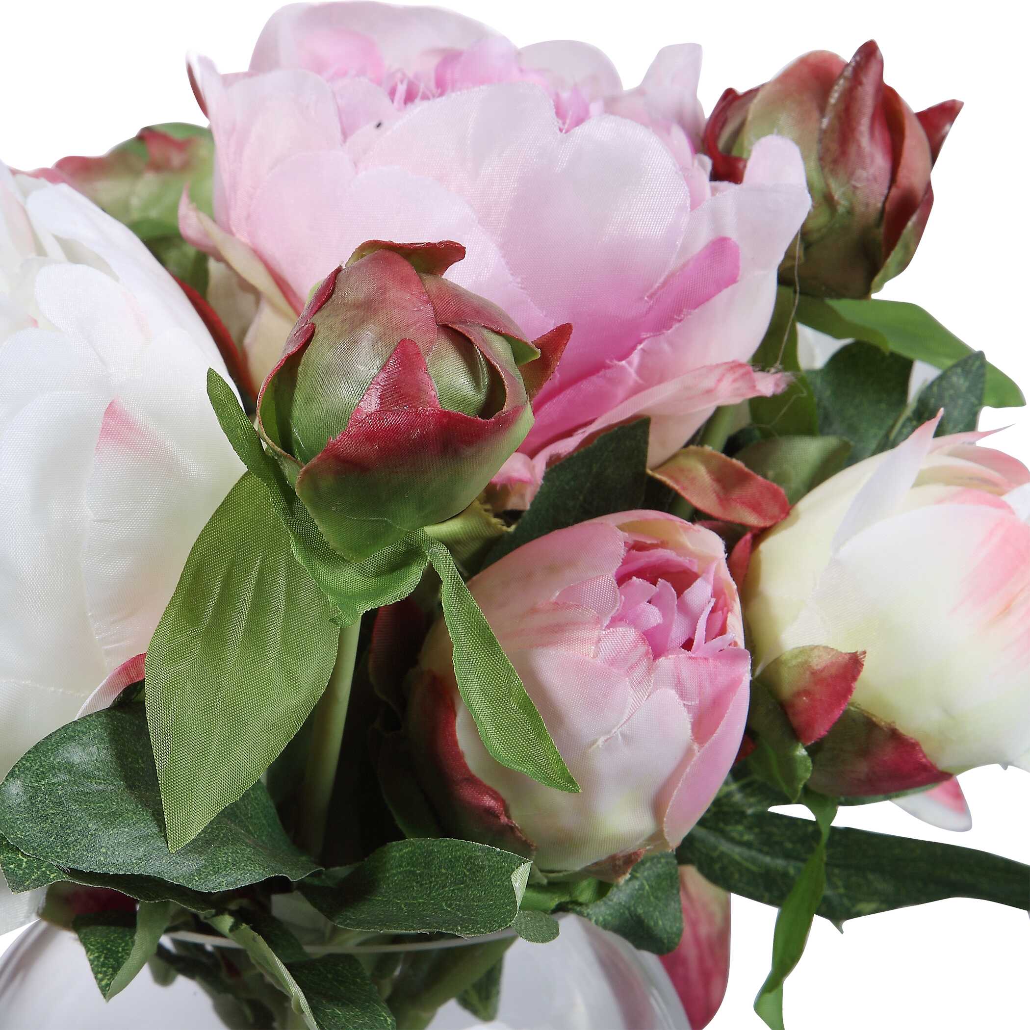 Blaire Peony Bouquet, Decorative by Uttermost, 10" width x 8.5" height x 10" depth View 8