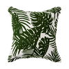 Boyle I 20 x 20 Green Tropical Palm Leaf Decorative Pillow Cover, by Mercana, 20.08" length x 20.08" width x 0.2" height thumbnail 3