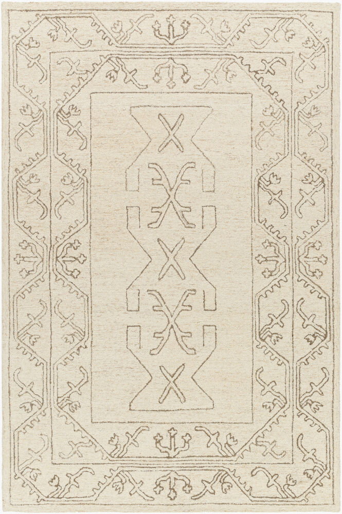 Granada Handmade Rug, by Surya, 1'6" length x 1'6" width