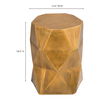 Quintus Accent Table Antique Brass thumbnail 8