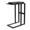 Soma Black Accent Table, Furniture by Uttermost, 18.1" width x 25.5" height x 11" depth thumbnail 1