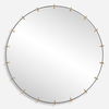Pali Industrial Round Mirror, by Uttermost, 43.11" width x 43.11" height x 2.56" depth thumbnail 1