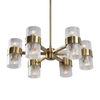 Marinot 12Lt. Chandelier, Ceiling Light by Uttermost, 26" width x 9" height x 26" diameter x 26" depth thumbnail 3
