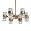 Marinot 12Lt. Chandelier, by Uttermost, 26" width x 9" height x 26" diameter x 26" depth thumbnail 3