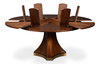 Chelsea Jupe Dining Table, by Sarreid, 4'7" length x 4'7" width x 2'6" height thumbnail 9