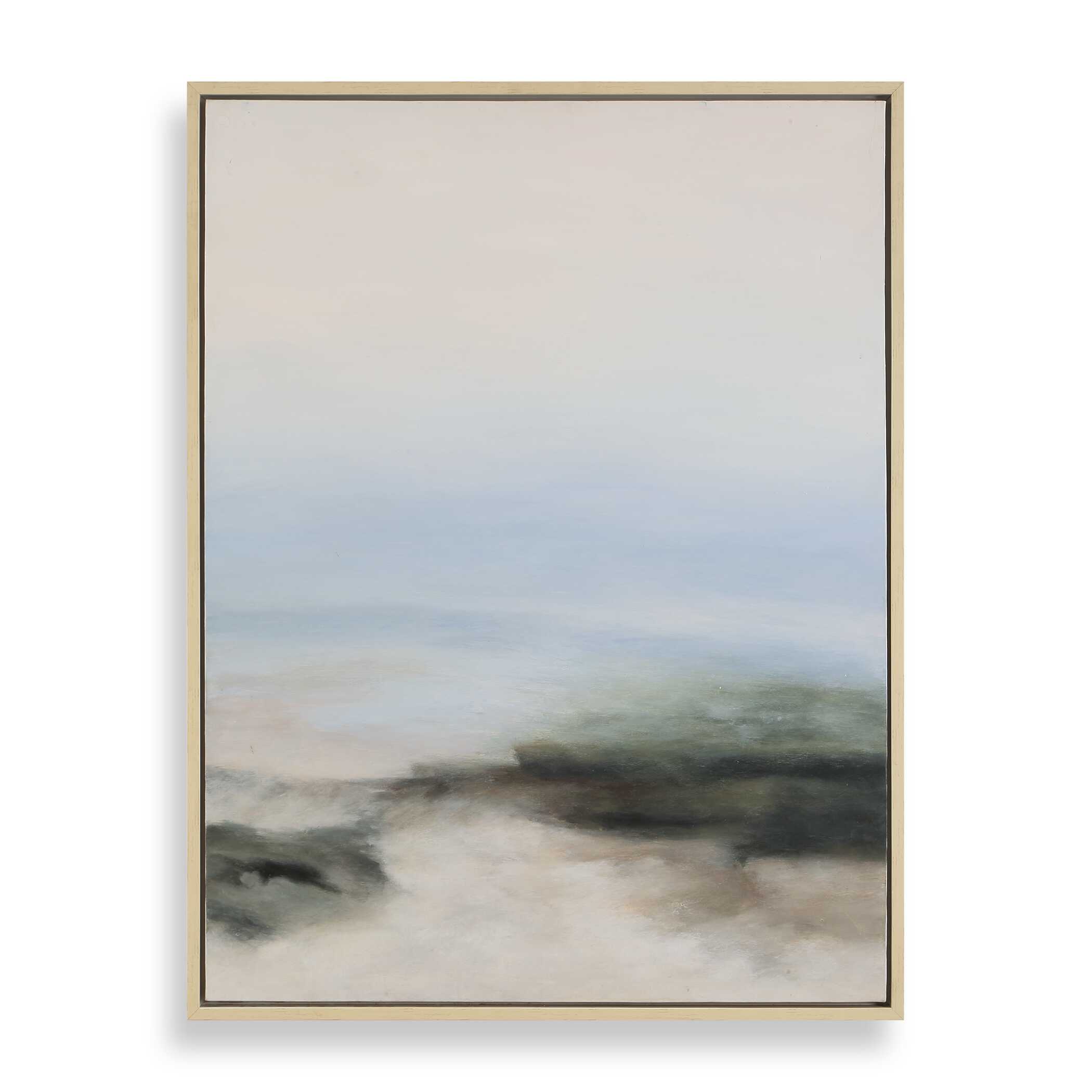 Crossing Paths Coastal Landscape Painting, by Uttermost, 37" width x 49" height x 2.25" depth View 1