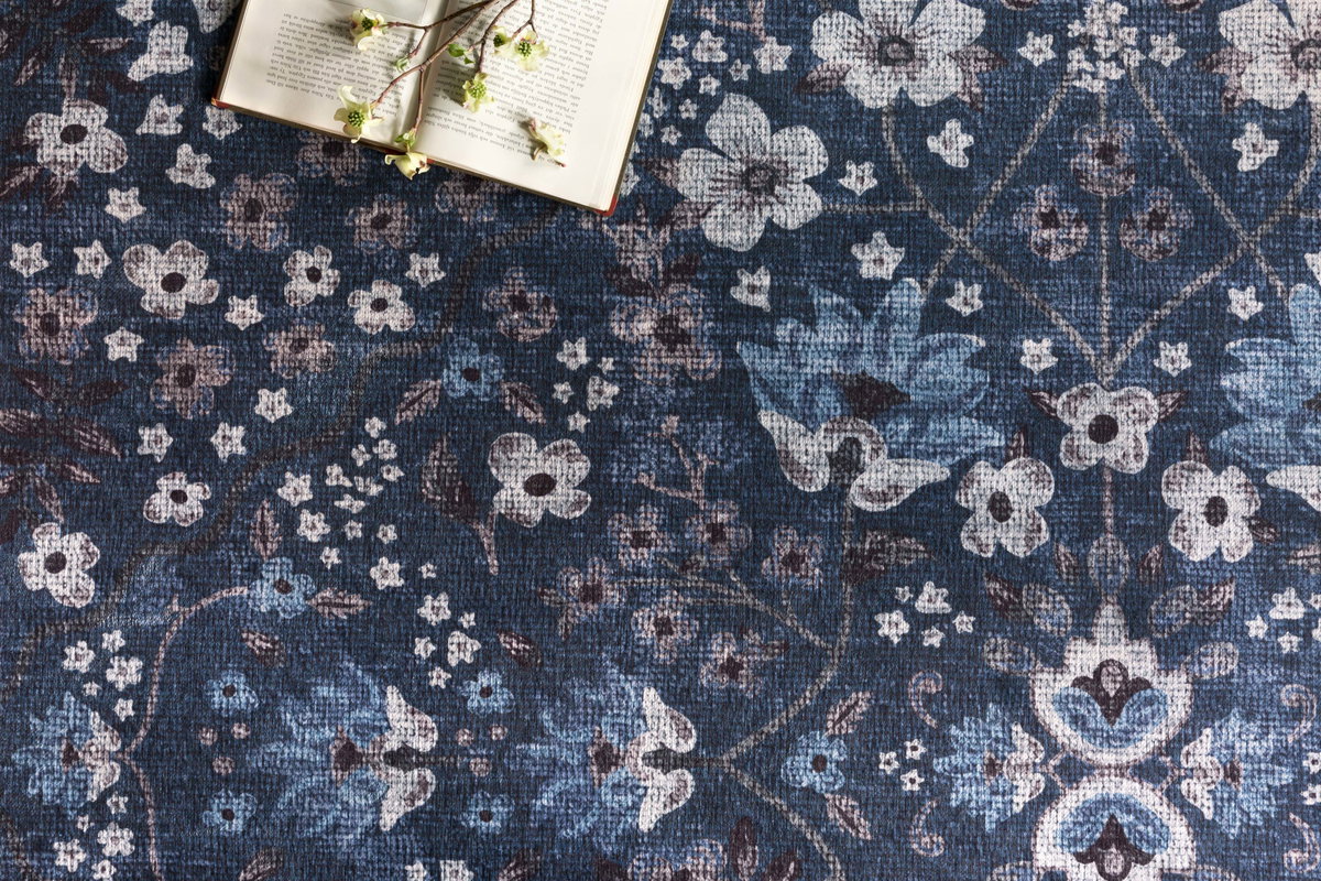 Rifle Paper Co. x Loloi Palais Rug, 7'6" length x 9'6" width View 3