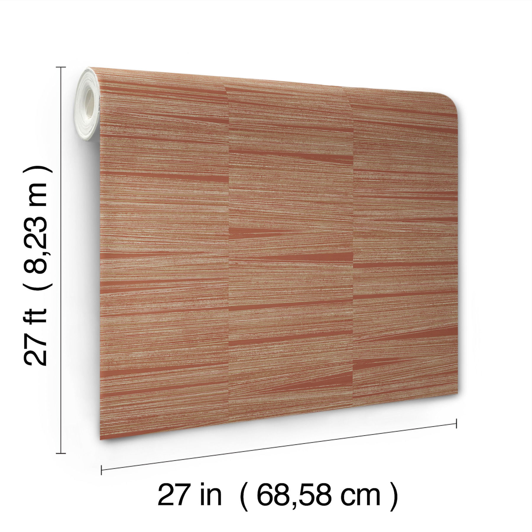 Line Stripe Brick Wallpaper large image 