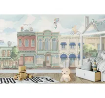 Online Designer Bedroom Peel & Stick Wall Mural
