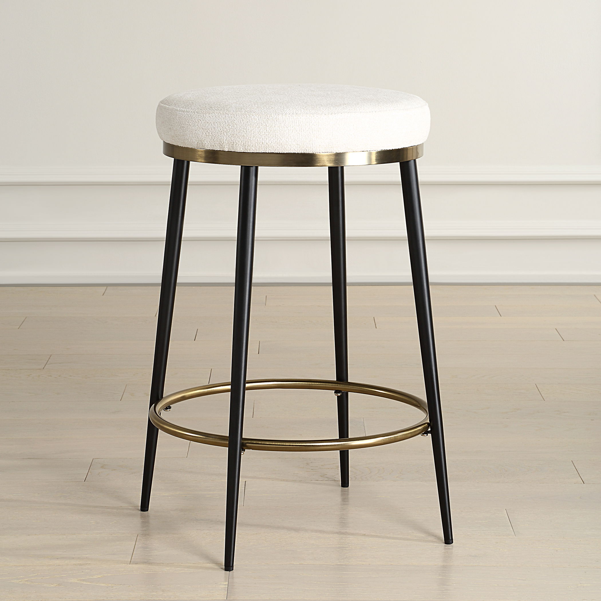 Ensemble Cream Counter Stool large image 