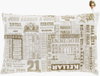 Mind Games Accent Pillow, Decorative Pillow by Surya, 22" length x 22" width thumbnail