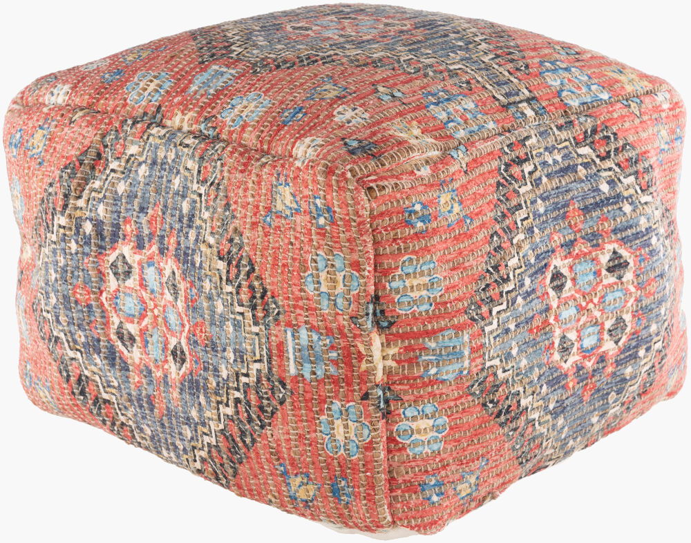 Coventry Pouf, Ottoman by Surya, 20" width x 14" height