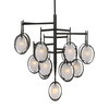 Maxin 15 Light Large Bronze Chandelier, by Uttermost, 36.25" width x 39" height x 36.25" diameter x 36.25" depth thumbnail 4