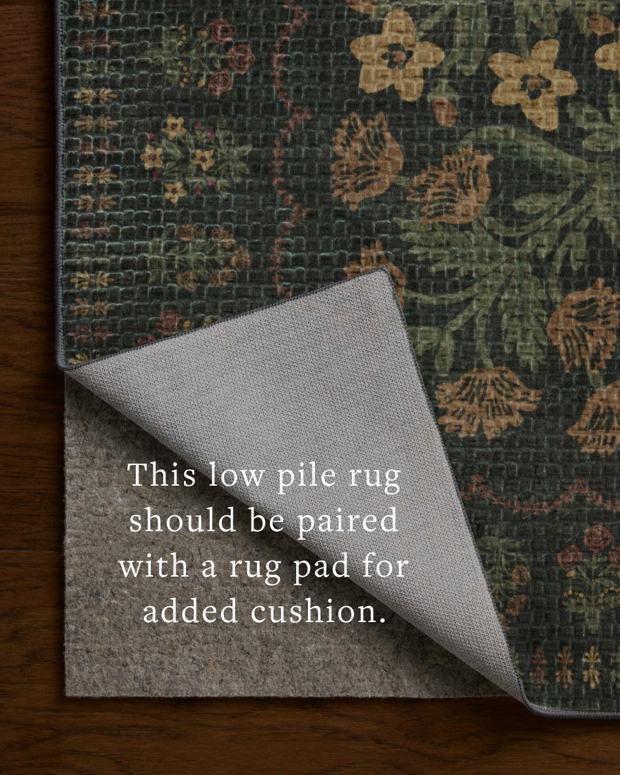 Rifle Paper Co. x Loloi Orchard Rug, 3'6" length x 5'6" width View 8
