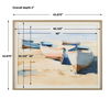 Beached Boats Framed Print, Painting by Uttermost, 43.87" width x 33.87" height x 2" depth thumbnail 3