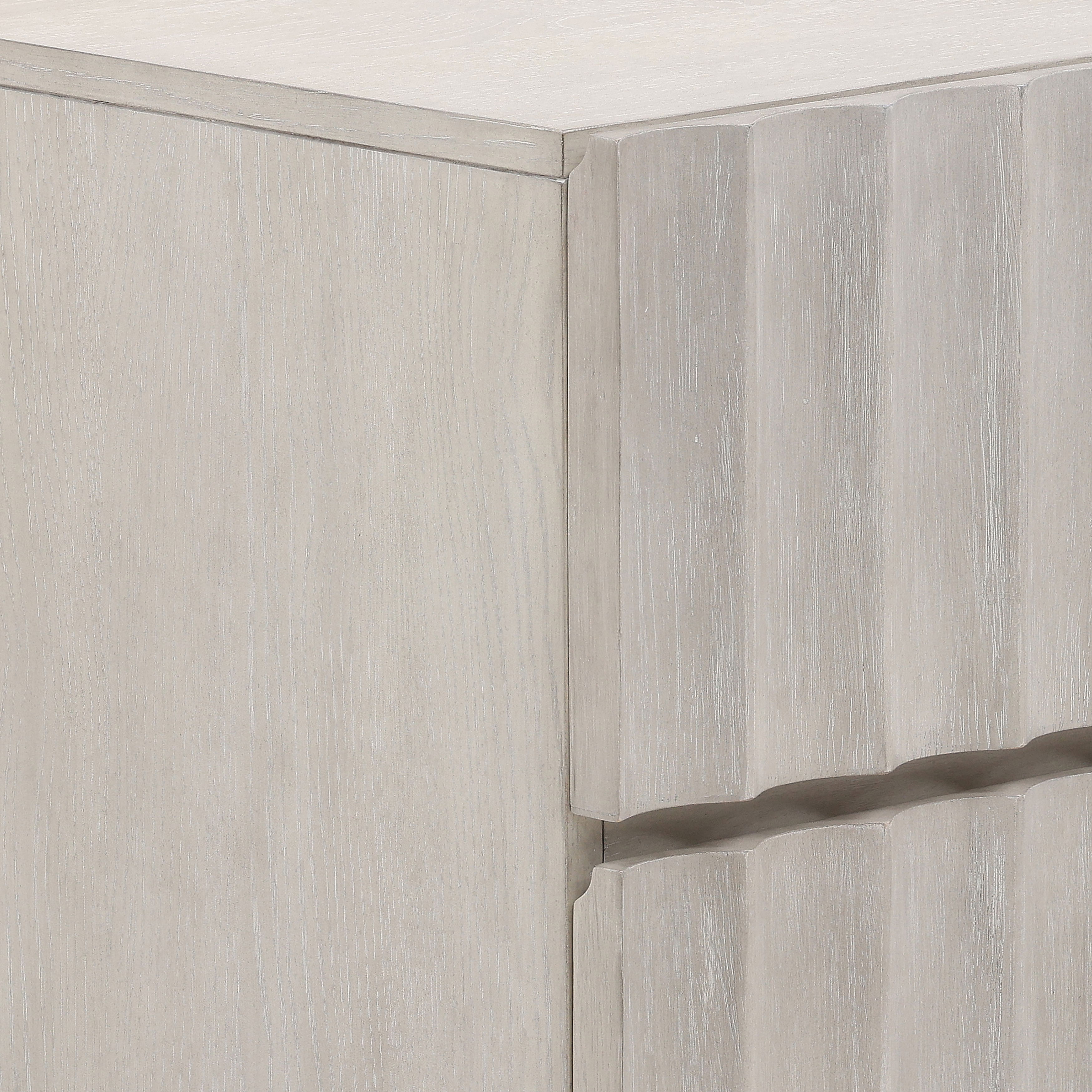 Silvia Nightstand Light Grey large image 