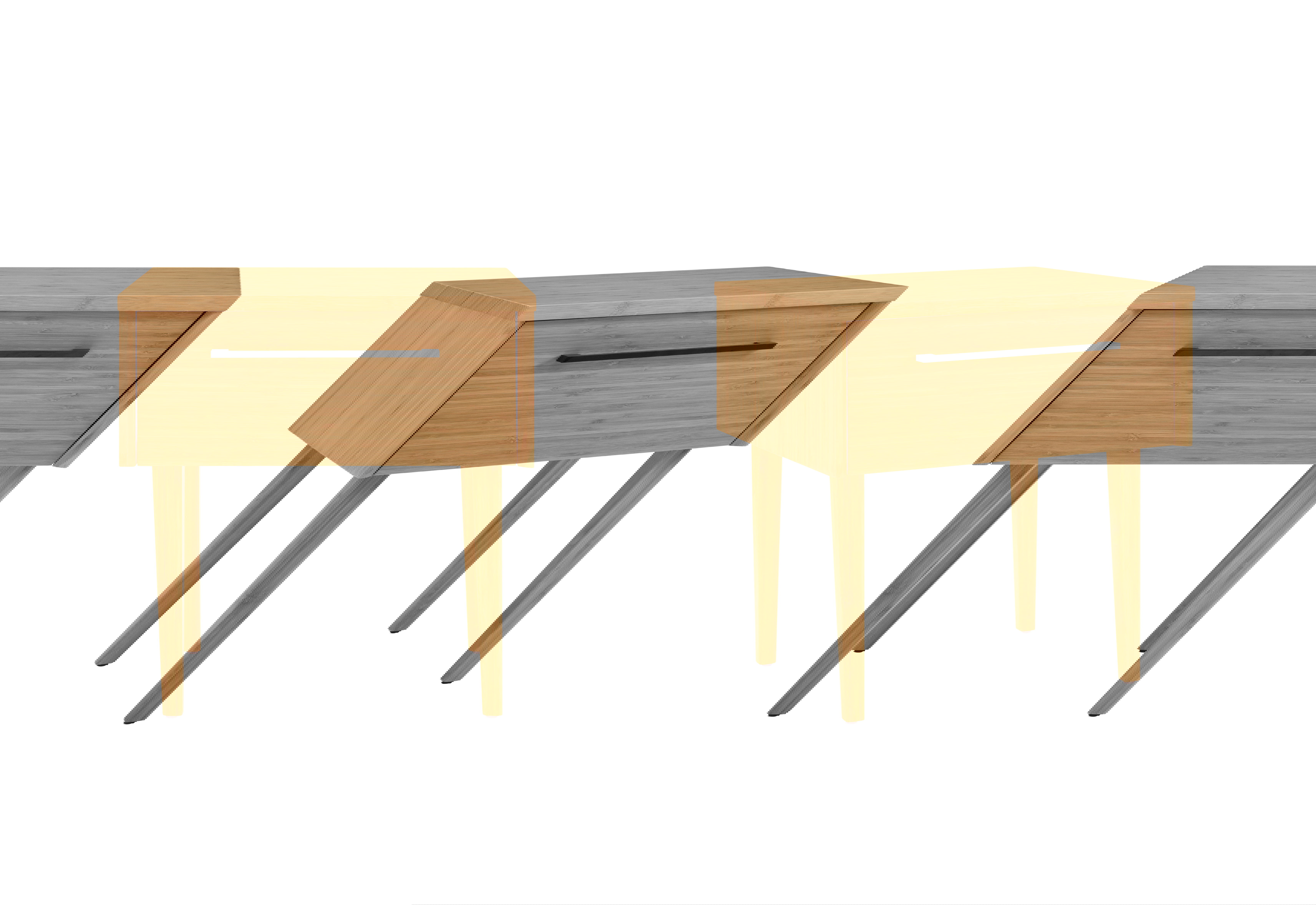 Sienna Nightstand, Caramelized, by Greenington, 18.5" length x 20" width x 21" height View 1