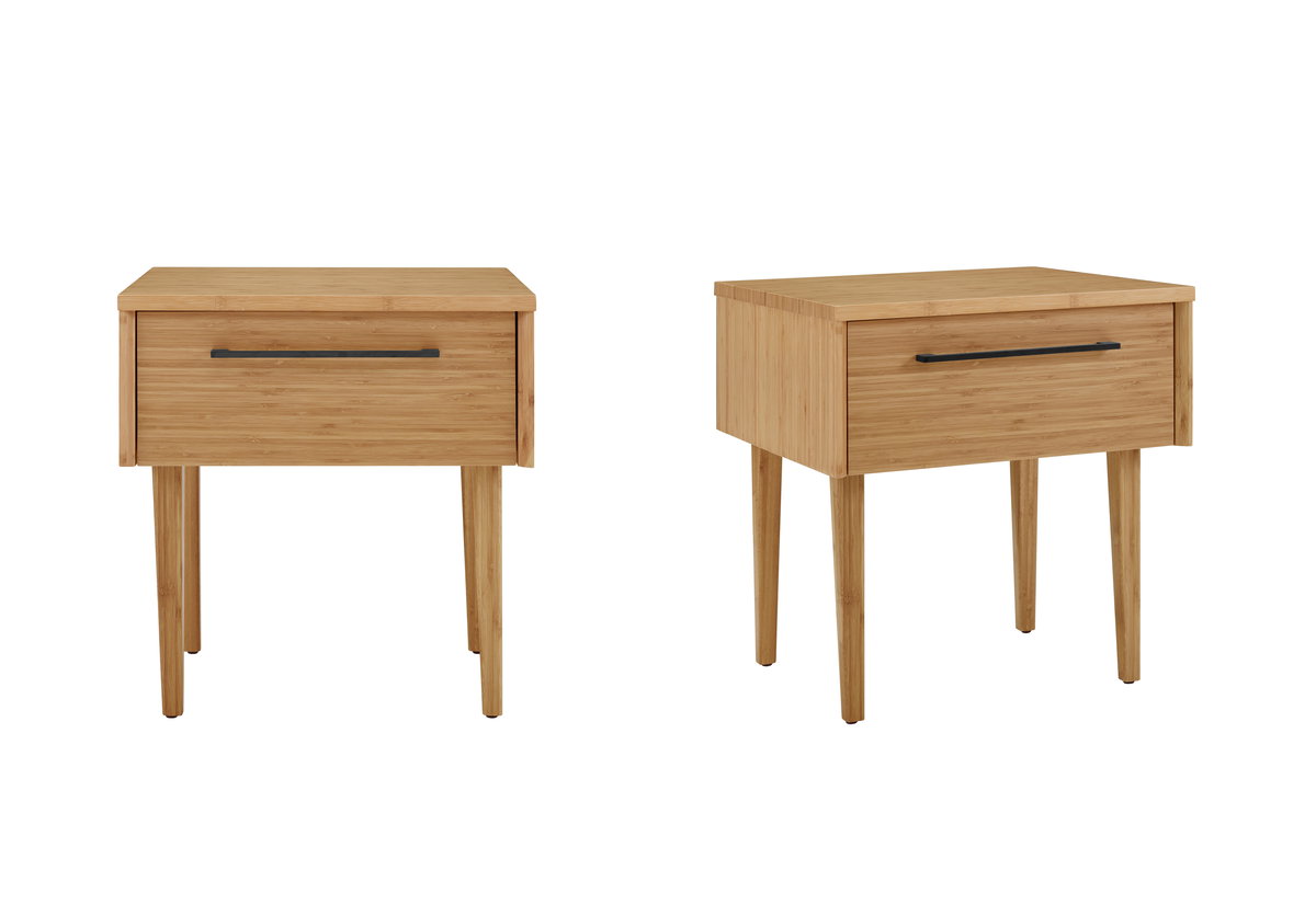 Sienna Nightstand, Caramelized, by Greenington, 18.5" length x 20" width x 21" height View 1