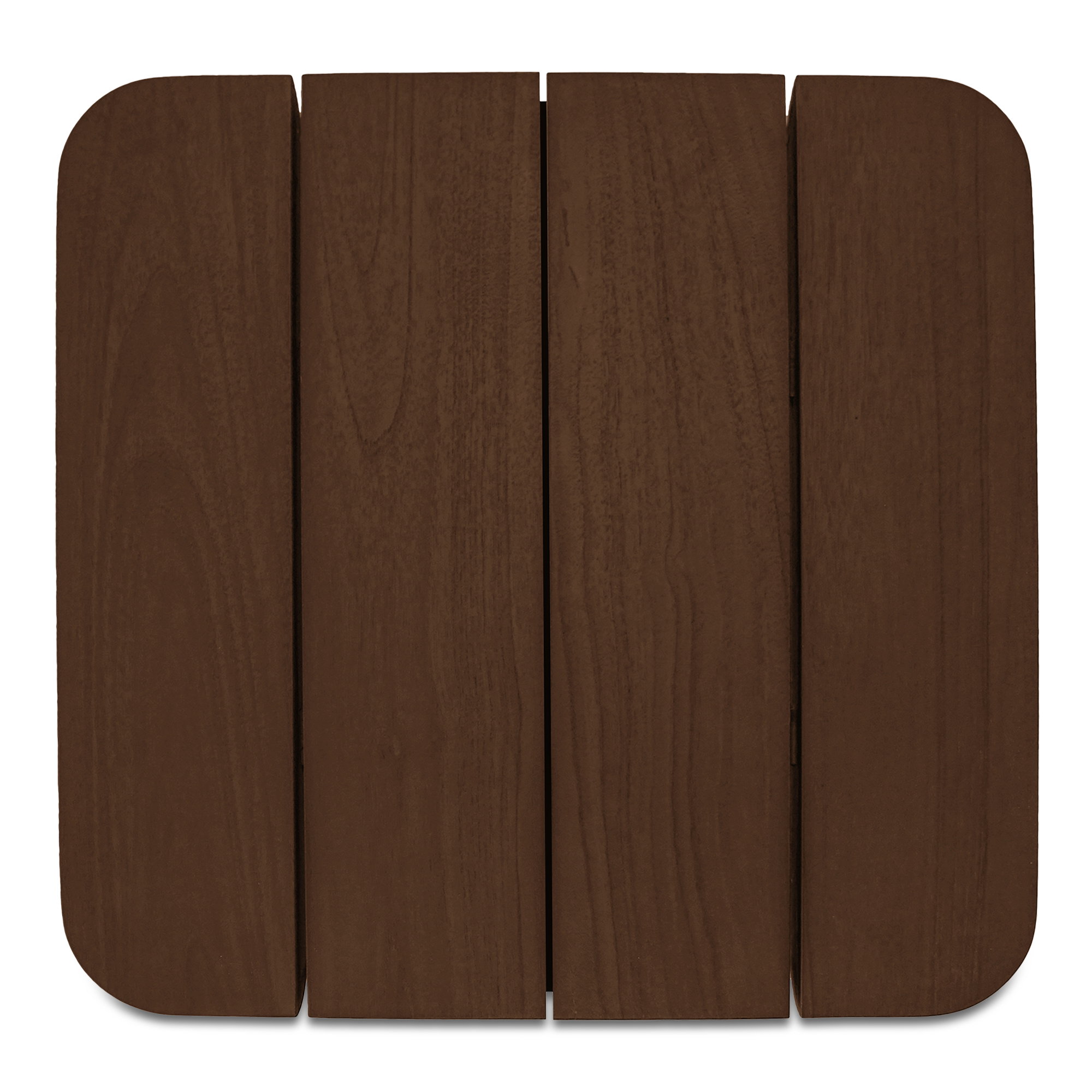 Barclay Outdoor Side Table Brown, Side & End Table by Moe's Home, 22.01" width x 20" height x 22.01" depth View 4