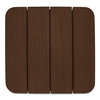 Barclay Outdoor Side Table Brown, Side & End Table by Moe's Home, 22.01" width x 20" height x 22.01" depth thumbnail 4