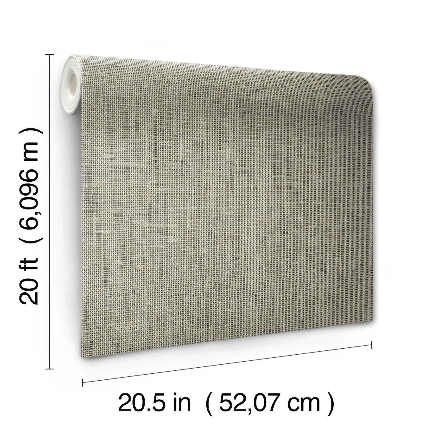 Reed Basket Brown Peel & Stick Wallpaper large image 