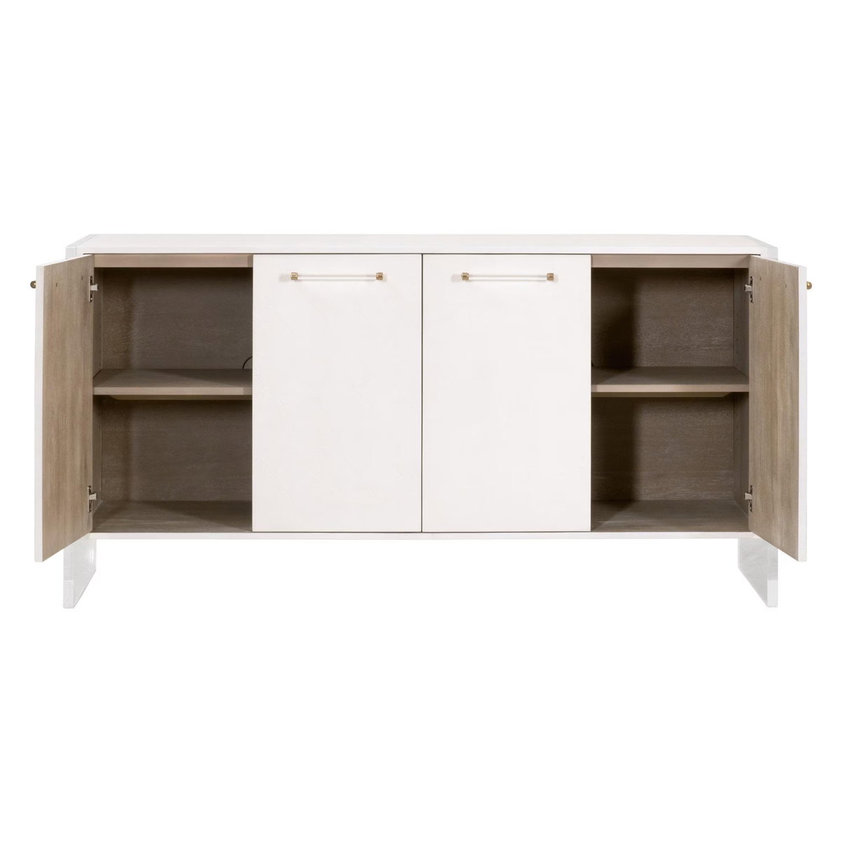 Sonia Shagreen Media Sideboard, Cabinets & Sideboard by Essentials for Living, 67" width x 34.5" height x 19" depth View 2