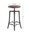 Westlyn Industrial Bar Stool thumbnail 2