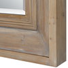Missoula Large Natural Wood Mirror, by Uttermost, 2'8" width x 5'10" height x 2.62" depth thumbnail 6