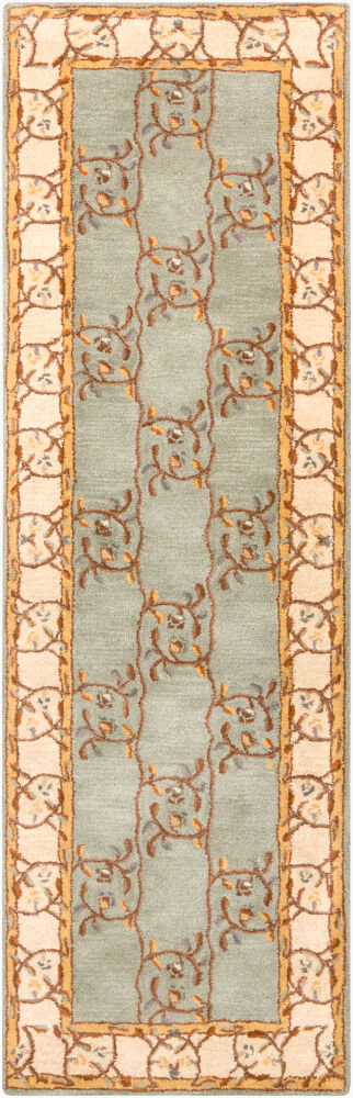 Caesar Handmade Rug, by Surya, 8' length x 2'6" width