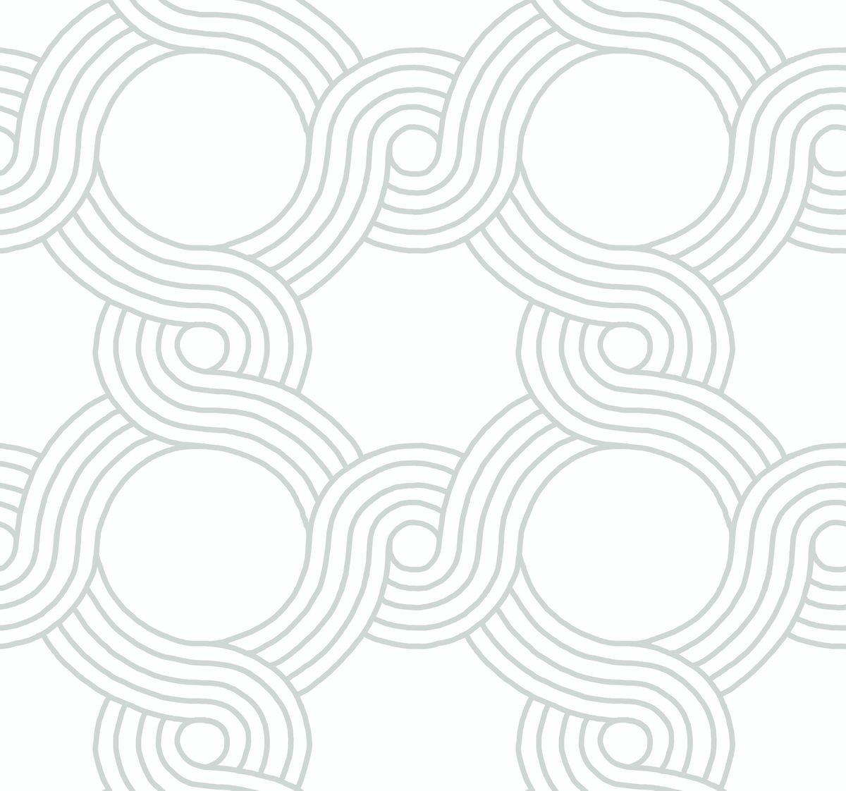 The Twist Grey Wallpaper, by York Wall, 27' length x 2'3" width x 0.02" depth