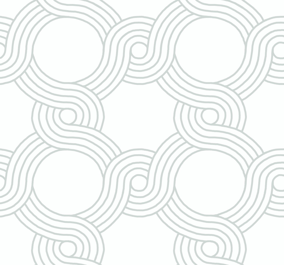 The Twist Grey Wallpaper, by York Wall, 27' length x 2'3" width x 0.02" depth