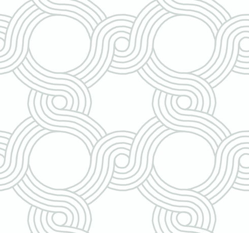 The Twist Grey Wallpaper