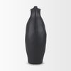 Valora Matte Black Ceramic Jug, Decorative Jar by Mercana, 7.09" length x 5.31" width x 14.76" height thumbnail 5