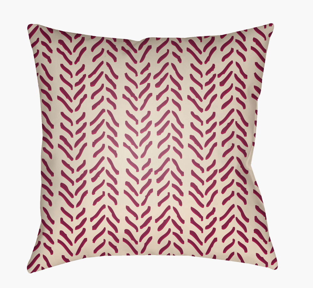 Textures Accent Pillow, Decorative Pillow by Surya, 22" length x 22" width