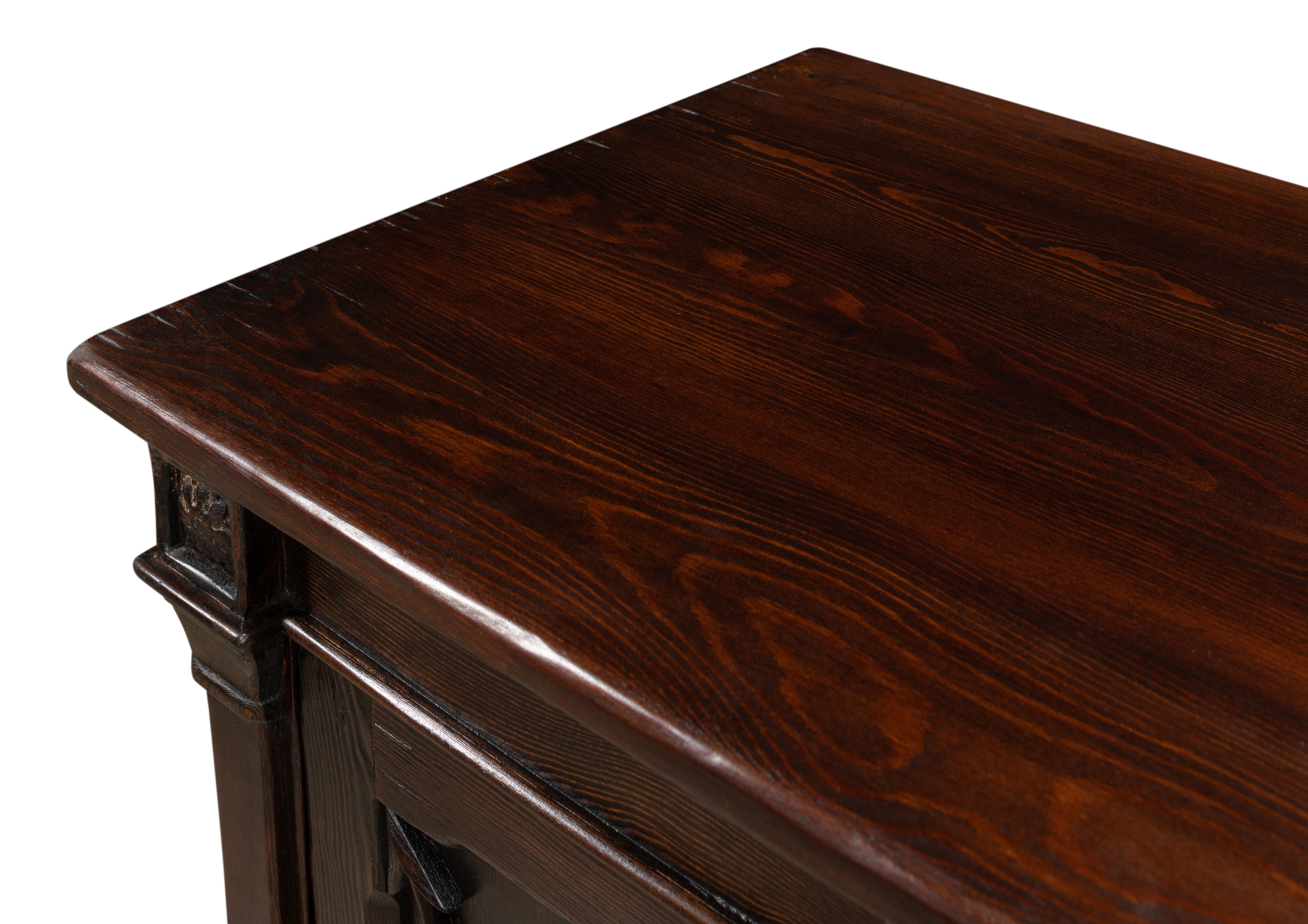 Marksman Sideboard  Dark Brown large image 