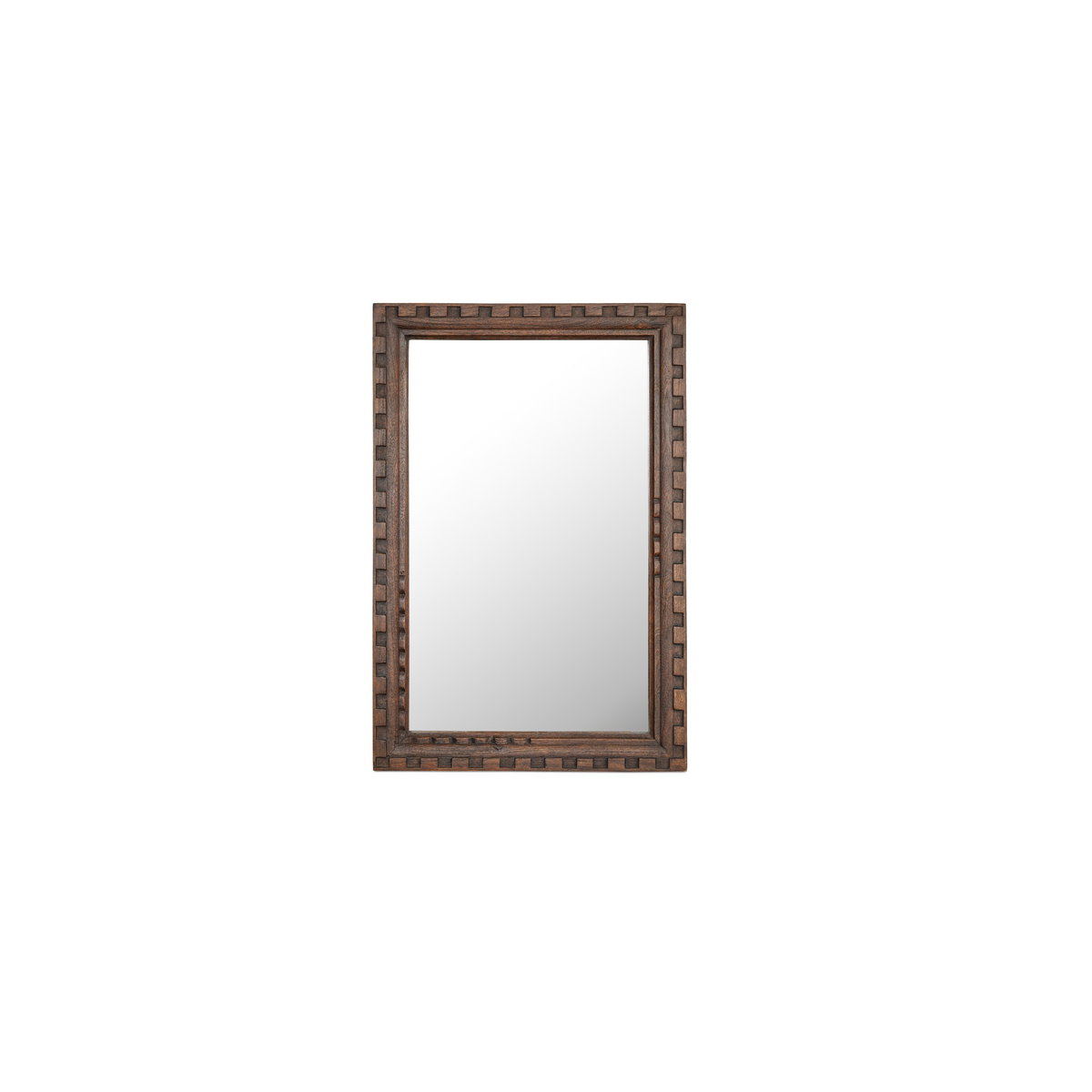 Holland Mirror Large Brown, by Moe's Home, 24" width x 36" height x 2" depth View 1